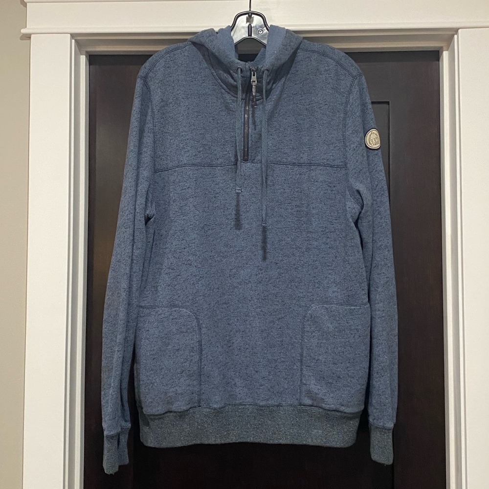 Roots Men's 1/4 Zip Hoodie - Medium